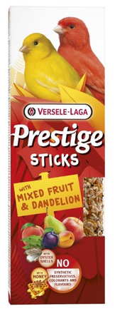 VL-PRESTIGE KOLBY Z MIESZANKĄ OWOCÓW I MNISZKIEM LEKARSKIM DLA KANARKÓW