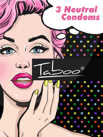 TABOO PRZEZERWATYWY MIX 24 POP ART + 24 SZT GRATIS