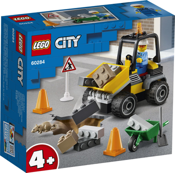 Lego 60284 City pojazd do robót drogowych