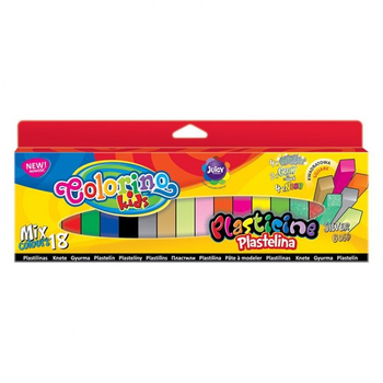 COLORINO KIDS PLASTELINA 18 KOL KWADRATOWA 57424PTR