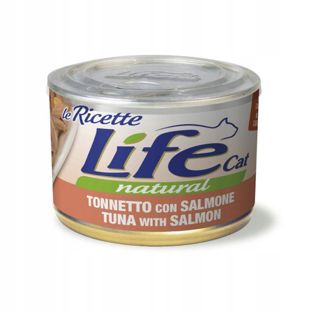 LIFE CAT PUSZ 150G TUŃCZYK I ŁOSOŚ