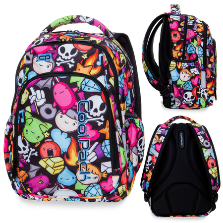 COOLPACK STRIKE S PLECAK MŁODZIEŻOWY DOODLE B17040