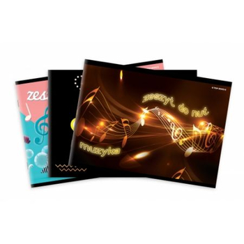 TOP ZESZYT DO NUT MUZYKI A5 16K 70G 400130480