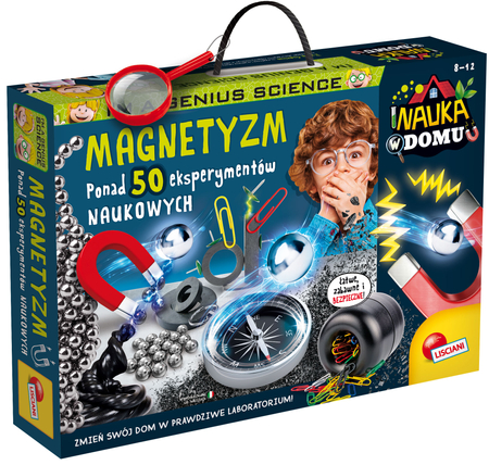 I'm a Genius Science. Nauka w domu Magnetyzm 89345 LISCIANI