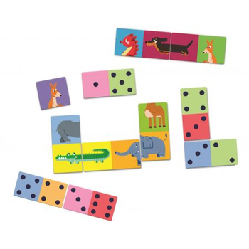 CLEMENTONI 50083 DOMINO LICZBY I ZWIERZĘTA