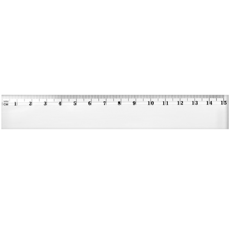 TETIS LINIJKA 15CM 1 SZT BL002-A
