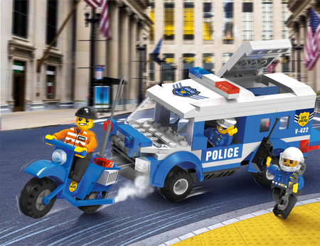 KLOCKI BLOCKI MYPOLICE POŚCIG 188EL KB0612