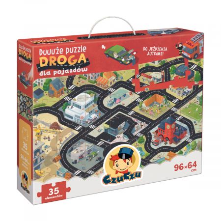 CZUCZU DUUUŻE PUZZLE DROGA DLA POJAZDÓW