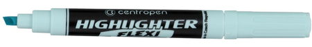 CENTROPEN ZAKREŚLACZ HIGHLIGHTER FLEXI 8542 SOFT NIEBIESKI PASTEL 636985