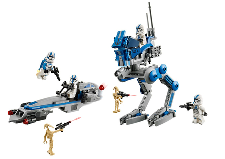 LEGO 75280 STAR WARS ŻOŁNIERZE KLONY Z 501 LEGIONU