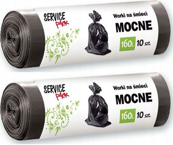 SP WORKI NA ŚMIECI MOCNE 160L 10SZT