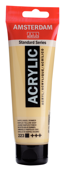 FARBA AKRYL.AMSTERDAM 223 NAPLES YLW.DP. 120ML