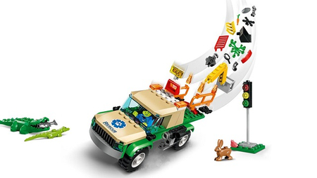 LEGO 60353 CITY Misja ratowania dzikich zwierząt