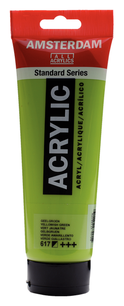FARBA AKRYL.250ML 617 YLWISH GREEN AMSTERDAM