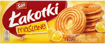 MZ ŁAKOTKI CIASTKA MAŚLANE 168G.