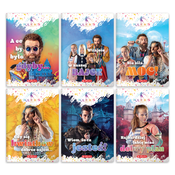 NAKLEJKI  OZDOBNE KLEKS 9589102