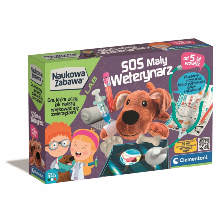 Clementoni Naukowa zabawa. SOS Mały Weterynarz 50712