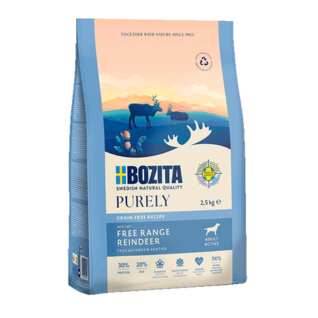BOZITA PIES SUCHA PUR GF ACTIVE REINDEER 11KG