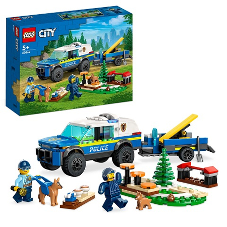 LEGO 60369 CITY Szkolenie psów policyjnych w terenie