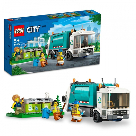 LEGO 60386 CITY Ciężarówka recyklingowa