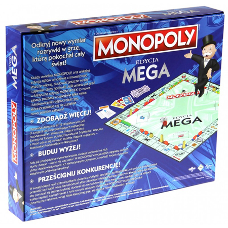MONOPOLY MEGA + PUZZLE 1000EL GRATIS