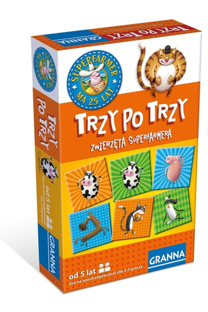 GRANNA TRZY PO TRZY ZWIERZĘTA SUPERFARMER