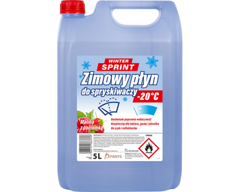WINTER SPRINT ZIMOWY PŁYN DO SPRYSKIWACZY -20C JEŻYNA Z JAGODĄ 5L