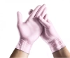 ESPEON RĘKAWICE NITRYL PERŁOWE RÓŻOWE S 100SZT