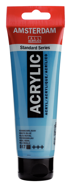 FARBA AKRYL.AMSTERDAM 517 KINGS BLUE 120ML