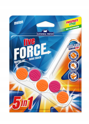 GF FIVE-FORCE KOSTKA WC MELON 50G