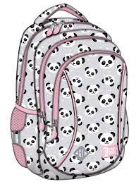 MAJEWSKI STRIGHT PLECAK 3 KOMOROWY BP-26 GREY PANDA 655272