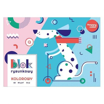 BLOK RYSUNKOWY KOLOR A3 15ARK 3708 3040-M09