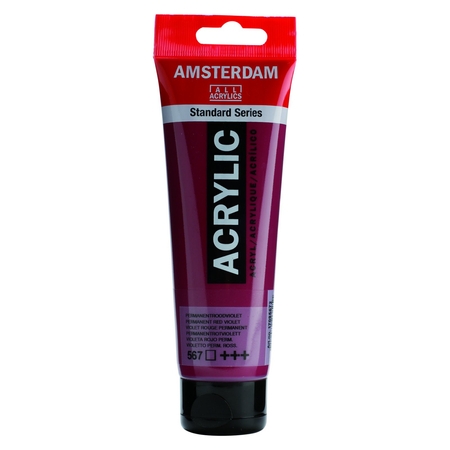 FARBA AKRYL.AMSTERDAM 567 RD.VIOLET 120ML