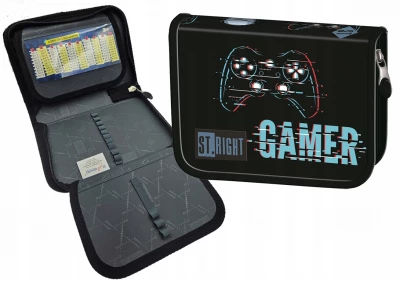 MAJ24 PIÓRNIK DWUKLAPOWY BEZ WYPOSAŻENIA PC-03 STRIGHT BLUE GAMER 666742