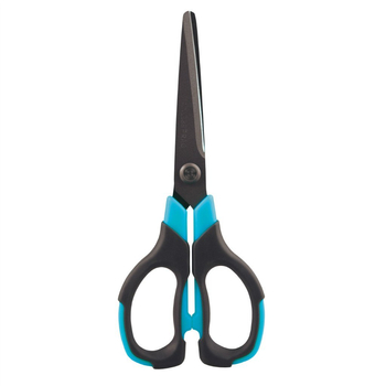 TETIS NOŻYCZKI BIUROWE NON-STICK 6/34 NIEBIESKIE GN290-NB