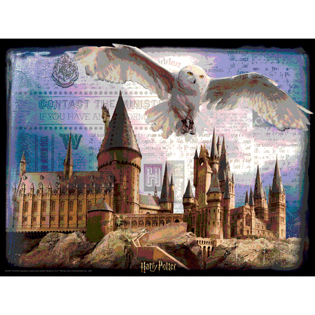 PUZZLE 500 EL Harry Potter puzzle - Hedwiga w locie
