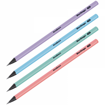 BERLINGO OŁÓWEK Z CZARNEGO DREWNA INSTINCT HB