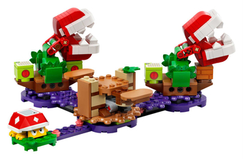 Lego 71382 Super Mario zawikłane zadanie Piranha Plant - zestaw dodatkowy