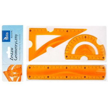 TETIS ZESTAW GEOMETR.POMAR. BL010-PK