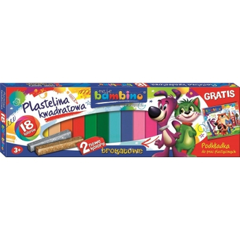 MAJ-PLASTELINA KWADRAT 18KOL 1895