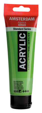 FARBA AKRYL.AMSTERDAM 605 BRILLANT GREEN 120ML
