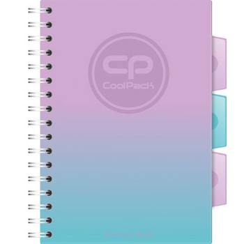 COOLPACK GRADIENT KOŁOZESZYT A5 BLUEBERRY 02961CP