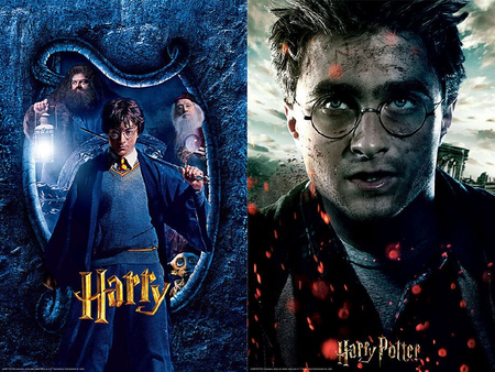 PUZZLE 150 EL Harry Potter puzzle-zdrapka - Harry