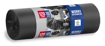 AZ WORKI SUPER MOCNE 120L 10SZT