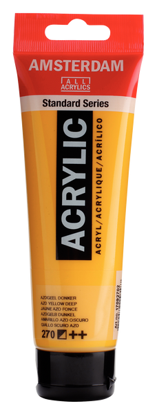 FARBA AKRYL.AMSTERDAM 270 AZO YELLOW DP. 120ML