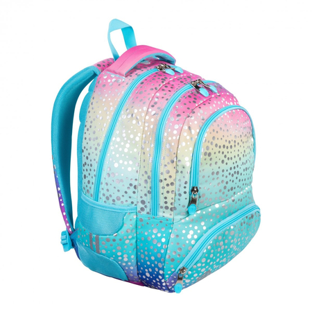 MAJ-PLECAK 4-KOMOROWY  STRIGHT OMBRE MERMAID/SYRENKA OMBRE 800