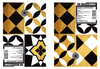 ZESZYT A5/96K KRATKA MOSAIC DWUSTRONNY