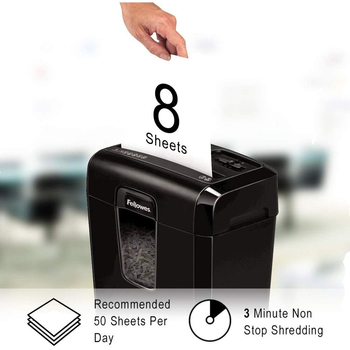 *FELLOWES NISZCZARKA 8Cd/8MC CROSS-CUT / 1 4692101/CRC46925