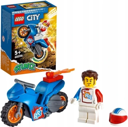 LEGO 60298 CITY Rakietowy motocykl kaskaderski