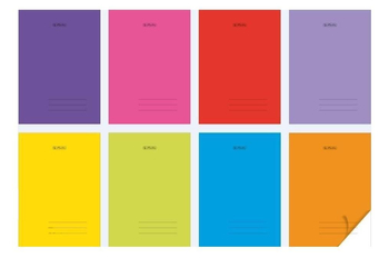 ZESZYT 60K A5 KRATKA PP COLORS 9566613